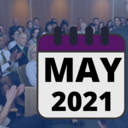 Main image showing May calendar page.