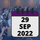 image showing a calendar page of 29 September 2022