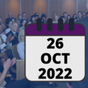 Main image for the events showing the calendar page for the 26th of October